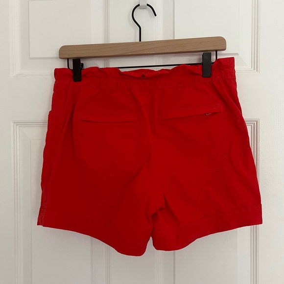 Athleta | Bright Poppy Red Shorts - Picture 2 of 4